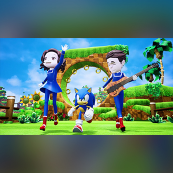 DREAMS COME TRUE<br>『UP ON THE GREEN HILL from Sonic the Hedgehog Green Hill Zone<br> – MASADO and MIWASCO Version -』