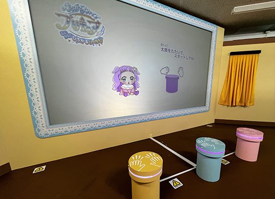 (日本語) 「ひろがるスカイ！プリキュア おでかけ！ひろがるワールド」内デジタルアートコンテンツを企画・制作しました