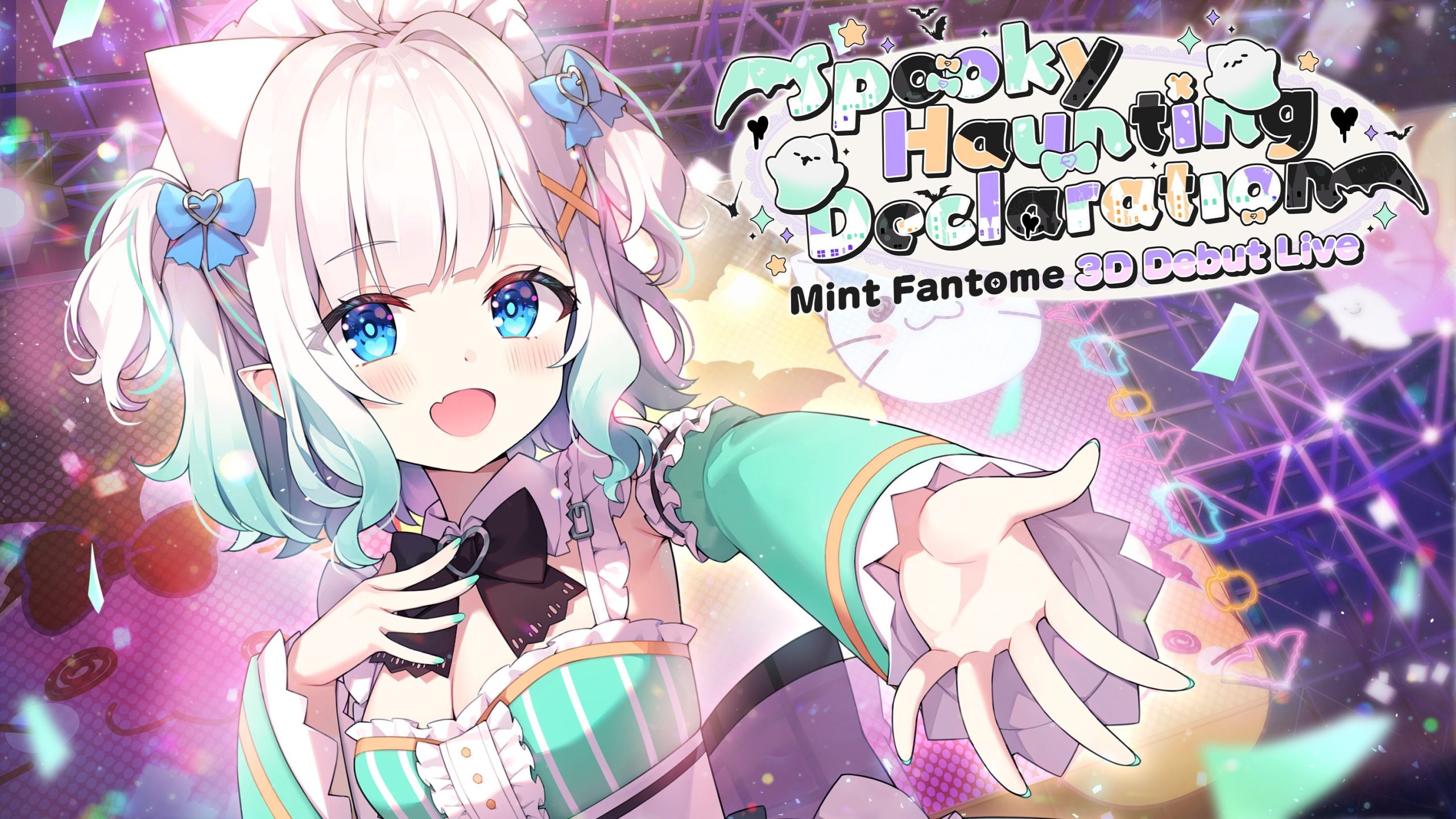 Mint Fantôme <br>「 Spooky Haunting Declaration<br>3D DEBUT LIVE 」