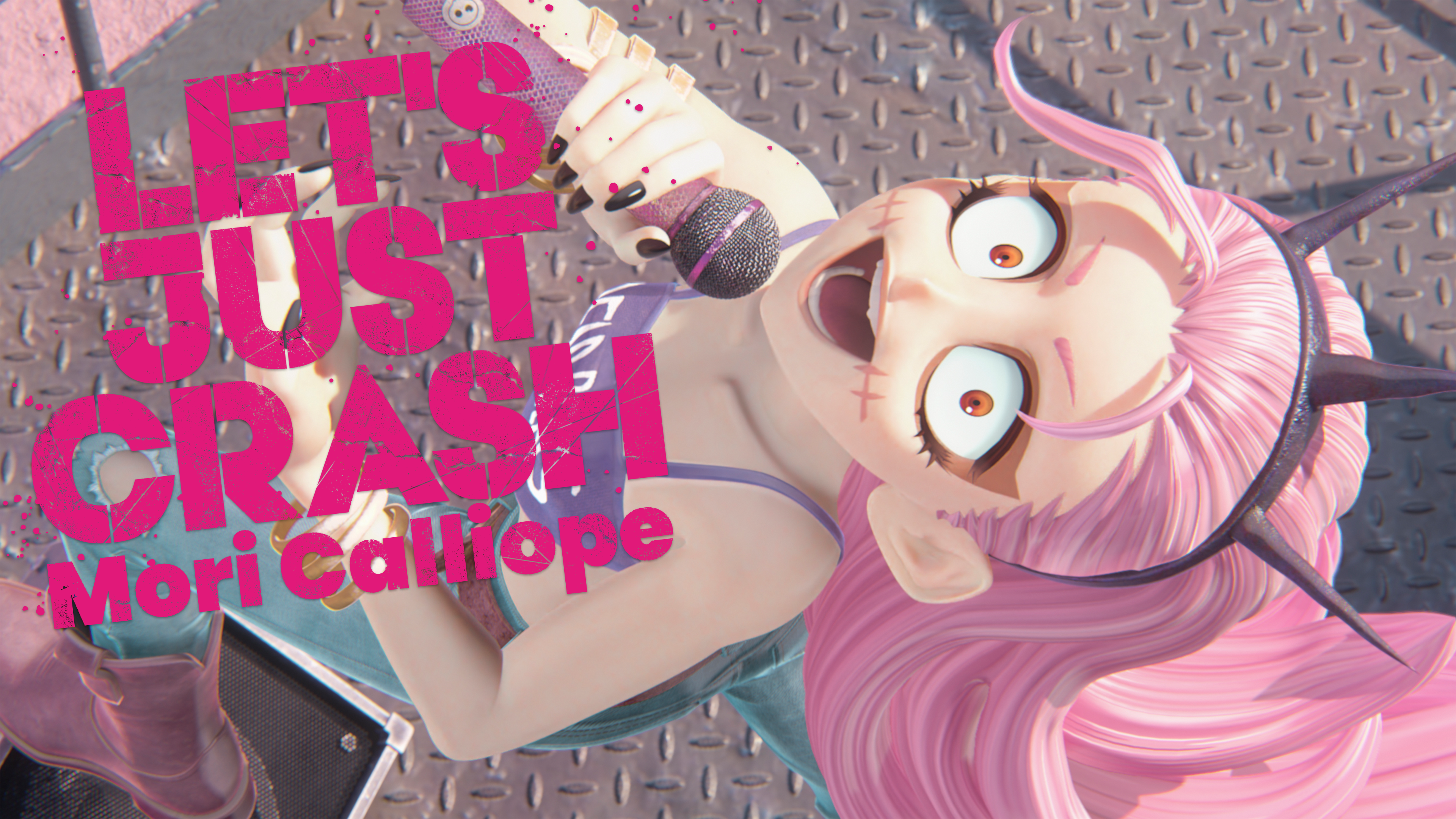 Mori Calliope<br>「LET’S JUST CRASH 」